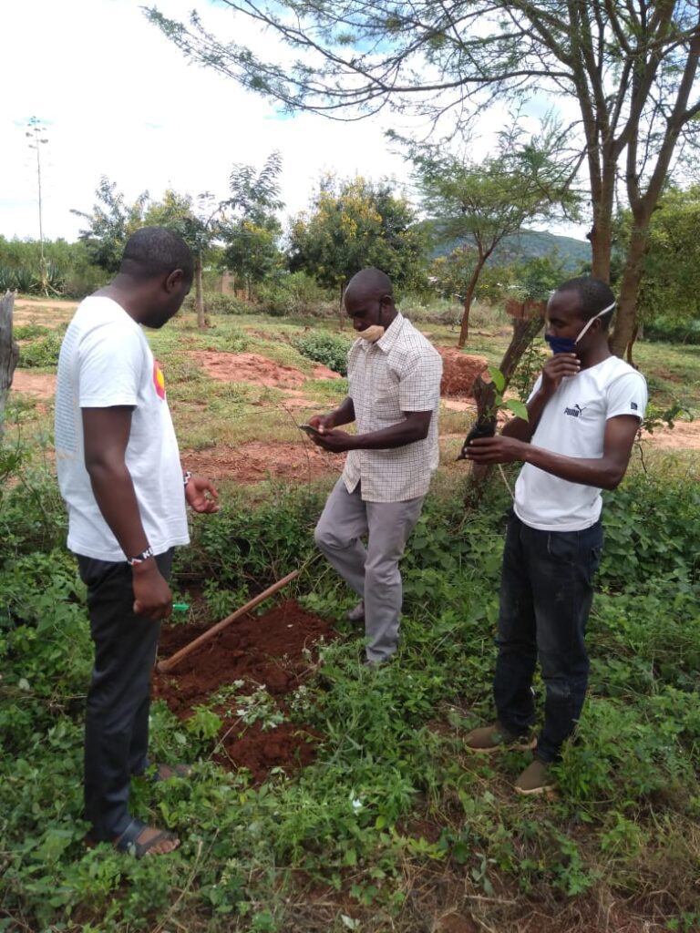 Kwandeke Dispensary Tree Planting 09-05-2020