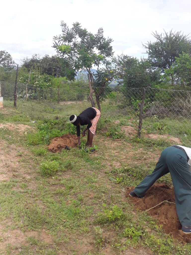 Mwanyani Dispensary Tree Planting 09-05-2020 15