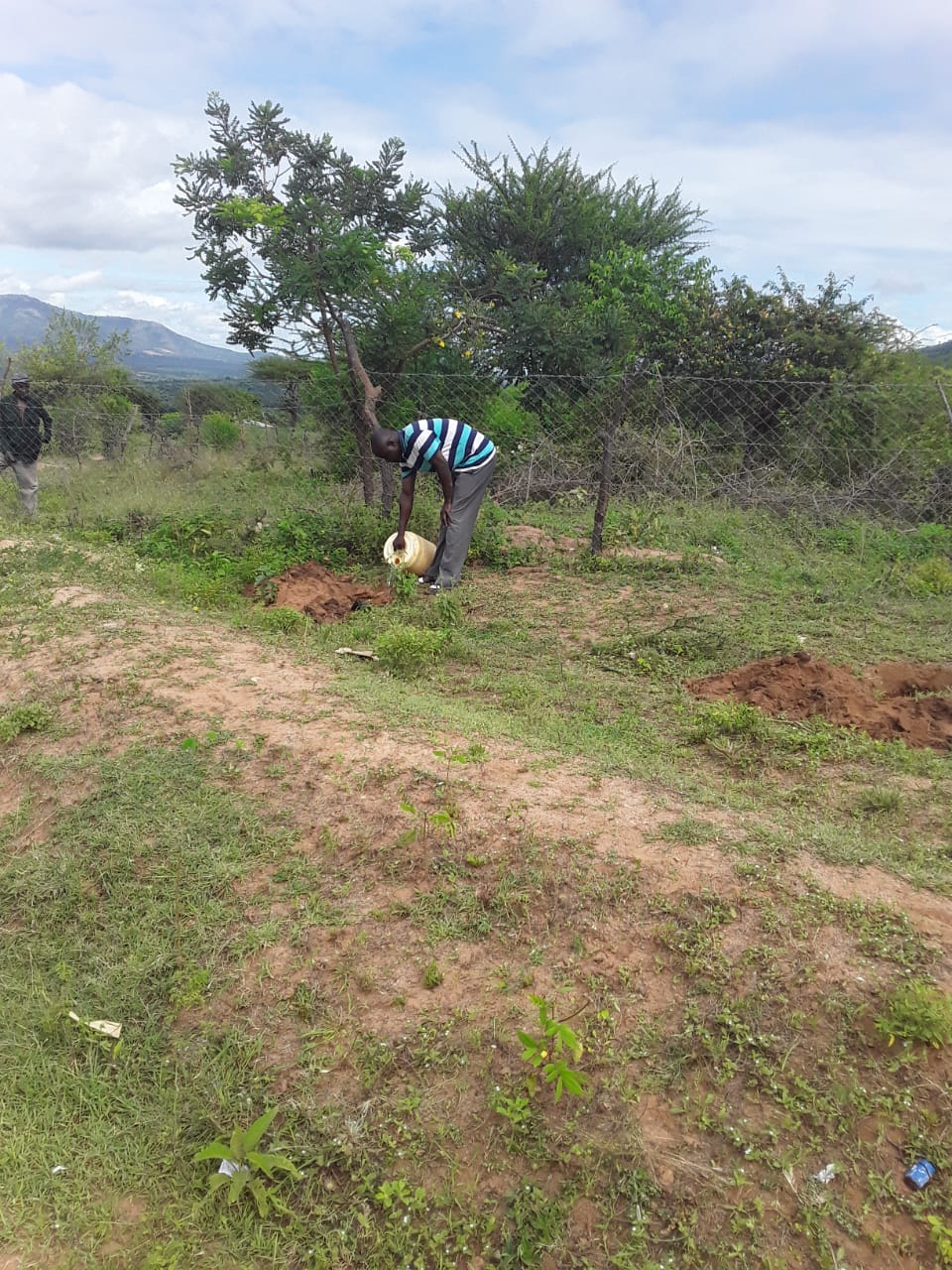 Mwanyani Dispensary Tree Planting 09-05-2020 17