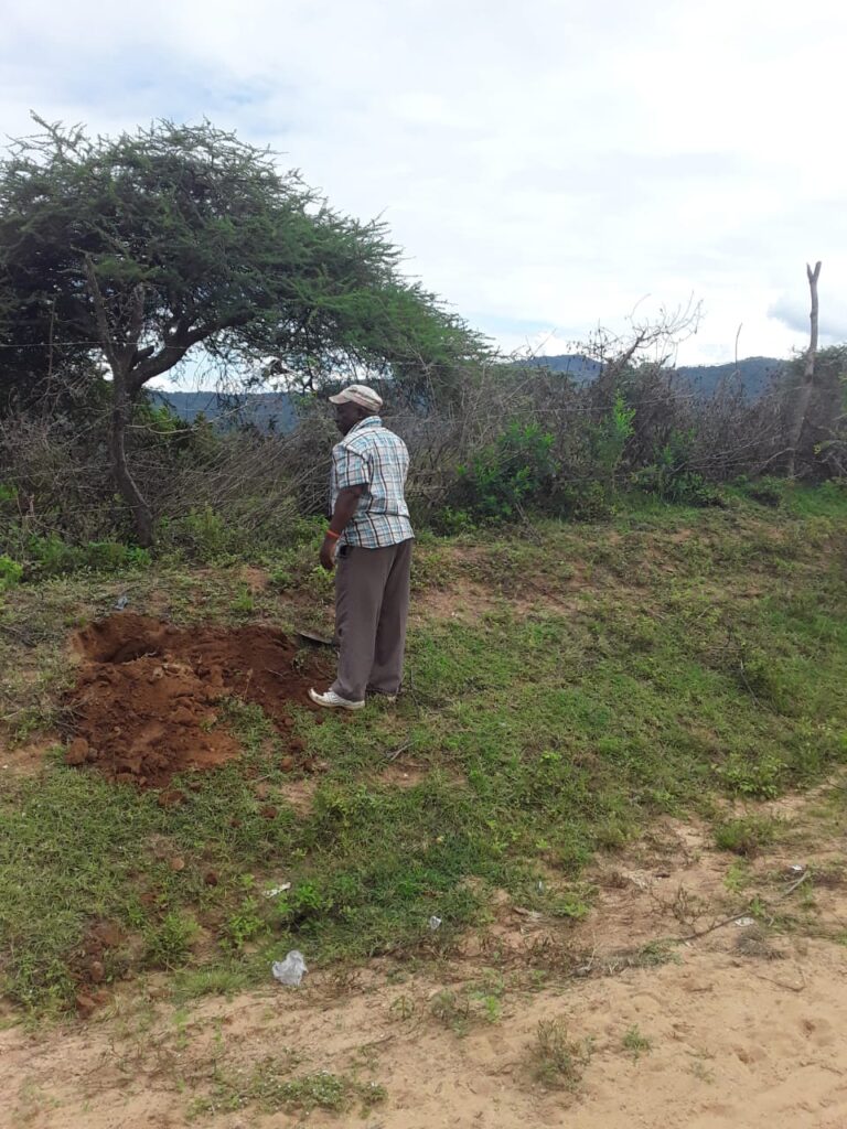 Mwanyani Dispensary Tree Planting 09-05-2020 21